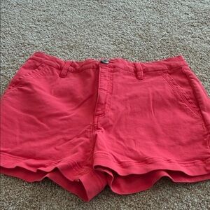 BKE Women's Vibrant Red Cargo Shorts